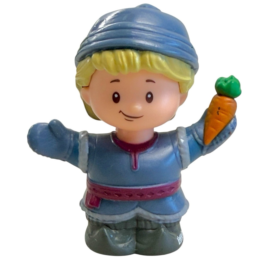 Fisher Price Little People Disney Princess Frozen Kristoff W/ Carrot Figure 2019